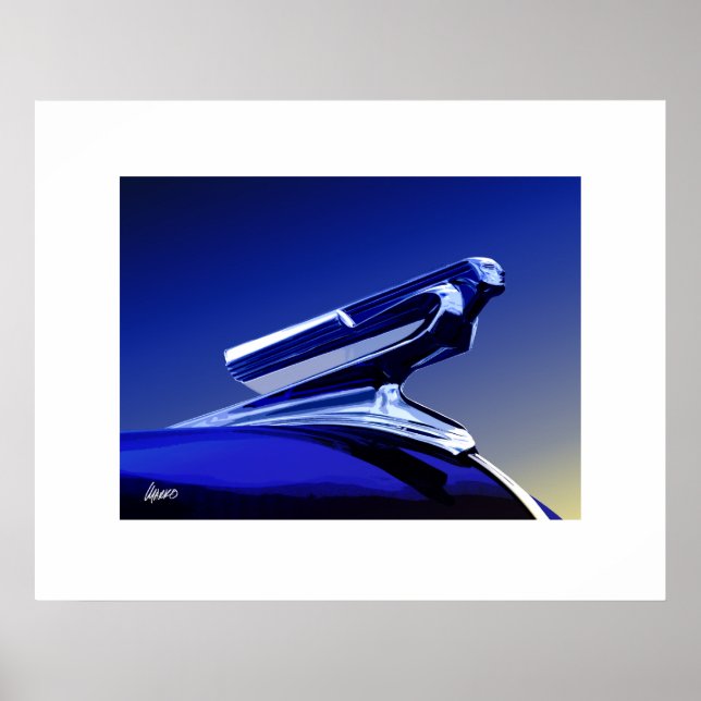 Chevrolet Hood Ornament Poster (Front)