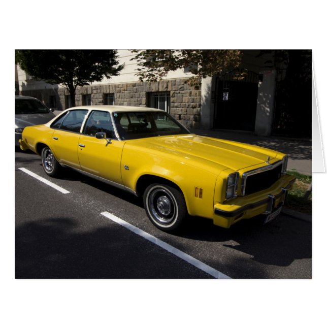 Chevrolet Malibu Classic Cards (Front Horizontal)