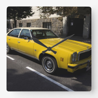 Chevrolet Malibu Classic Square Wall Clock