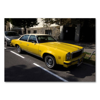 Chevrolet Malibu Classic Table Number