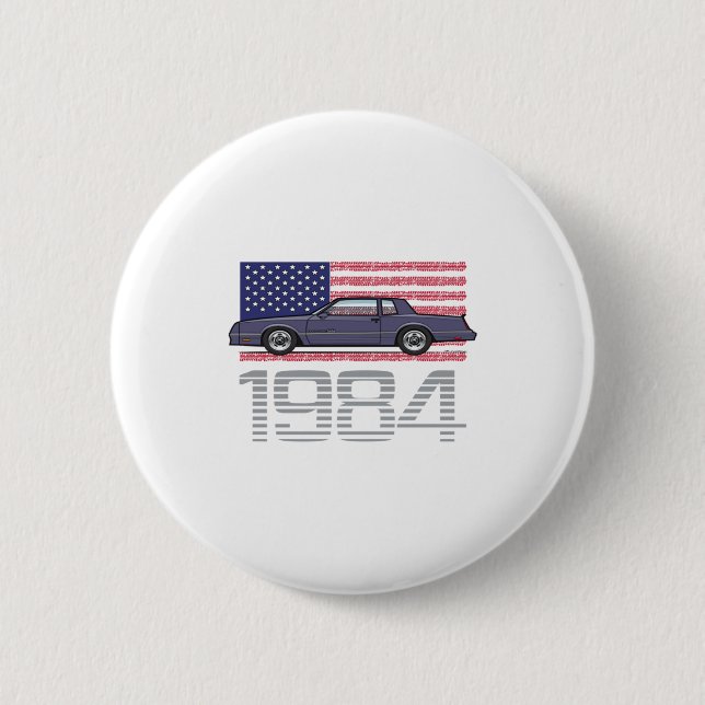 Chevrolet Monte Carlo Blue 1984  Button (Front)