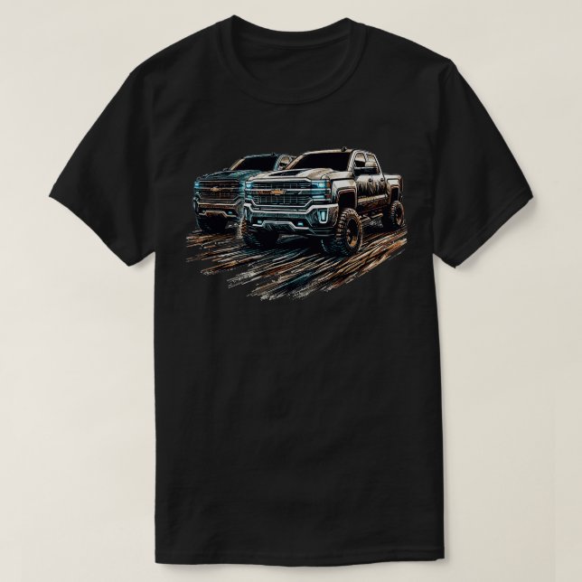 Chevrolet Silverado 12 T-Shirt (Design Front)