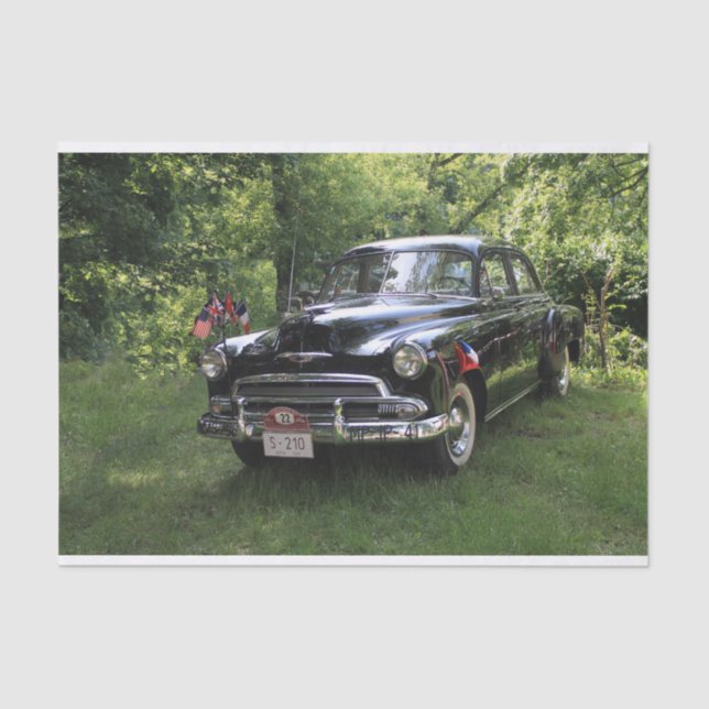 Chevrolet Special Series Six 1500 JJ Styleline Tissue Paper (Front)