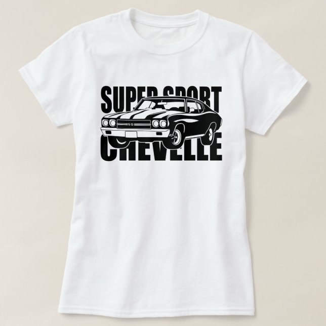 Chevrolet Super Sport Chevelle 1970 T-Shirt (Design Front)