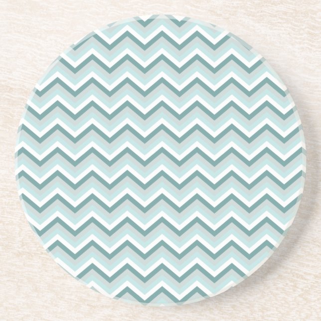 chevron3a.png drink coaster (Front)