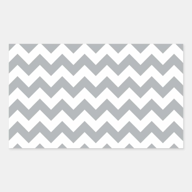 Chevron 1 Paloma Rectangular Sticker (Front)