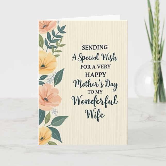 Chevron Affection Card (Front)