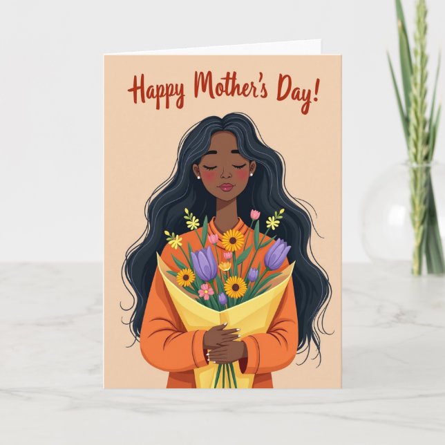 Chevron Affectionate Card (Front)