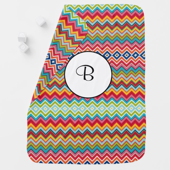 Chevron Baby Blanket (In Situ)
