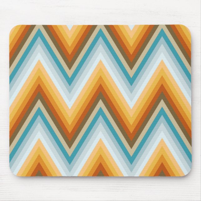 Chevron Background Pattern Mouse Pad (Front)