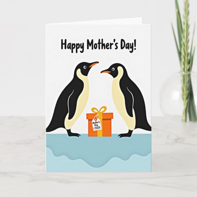 Chevron Birds Gift Card (Front)