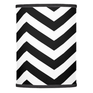 Chevron Black and White Lamp Shade