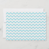 Chevron Blue and Modern Personalized (Back)