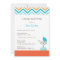 Chevron Carriage Baby Shower Invitation  |  Boy