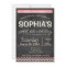Chevron Chalkboard Surprise Birthday Invitation