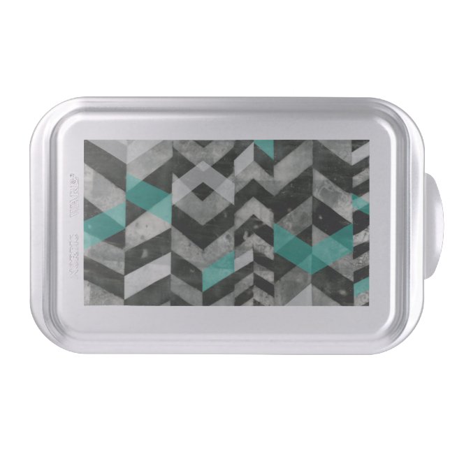 Chevron Exclusion II Cake Pan (Front)