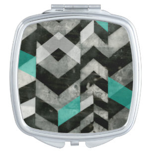 Chevron Exclusion II Compact Mirror