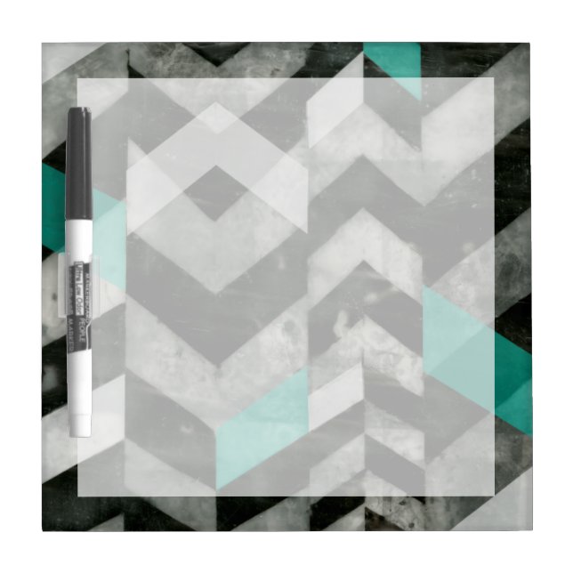Chevron Exclusion II Dry Erase Board (Front)