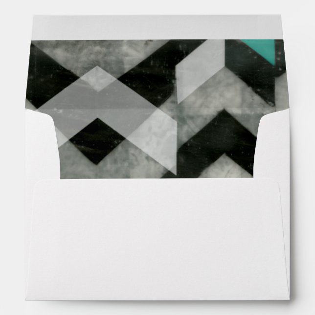 Chevron Exclusion II Envelope (Back (Bottom))