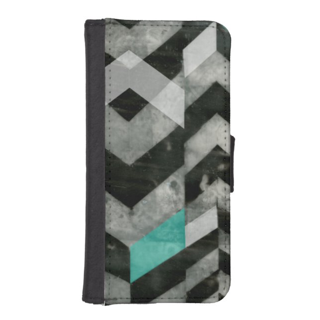 Chevron Exclusion II iPhone Wallet Case (Front)