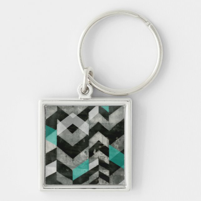 Chevron Exclusion II Keychain (Front)