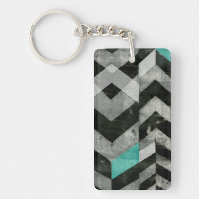 Chevron Exclusion II Keychain (Front)