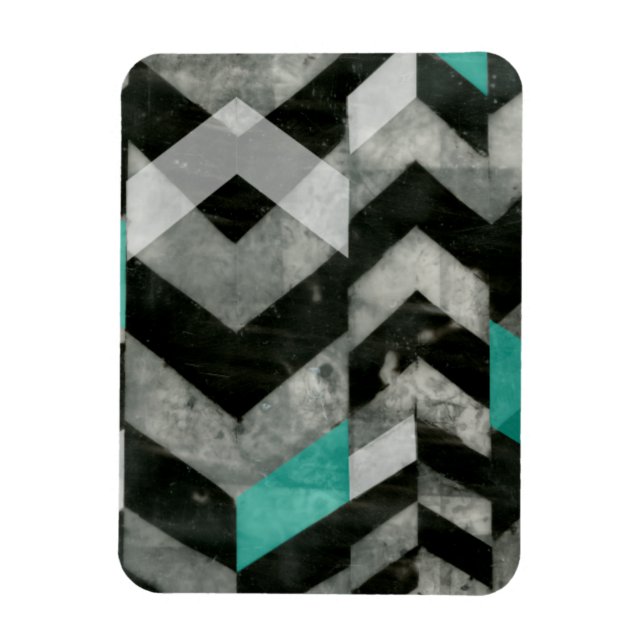 Chevron Exclusion II Magnet (Vertical)