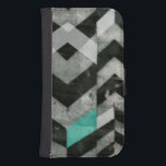 Chevron Exclusion II Galaxy S4 Wallet Case<br><div class="desc">Patterns</div>