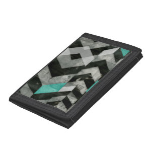 Chevron Exclusion II Trifold Wallet
