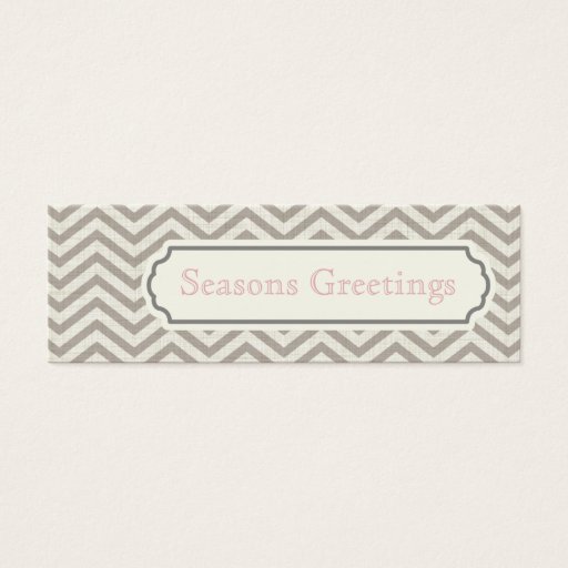 Customizable Chevron Gift Tags, Profile Cards Business Cards