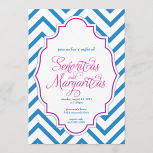 CHEVRON - Girls Night Out - Invitation