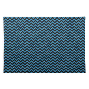 Chevron Glitter Look Placemat
