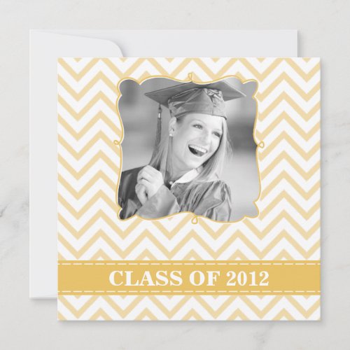 Chevron | Graduation Party Invite