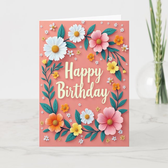 Chevron Happy Occasion Card (Front)