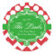 Chevron Holiday Christmas Family Name
