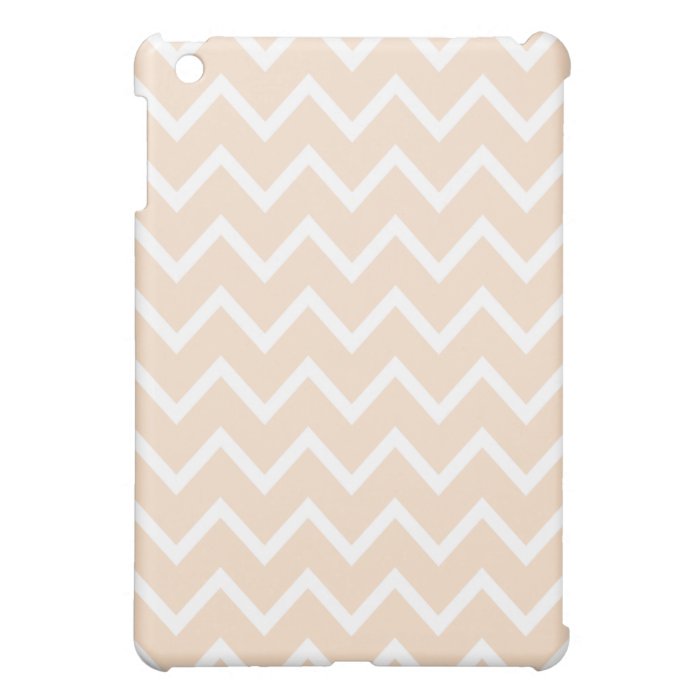 Chevron iPad Mini Case   Linen