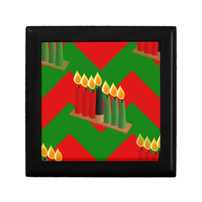 chevron kwanzaa gift box (Front)