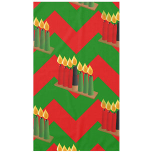 chevron kwanzaa tablecloth