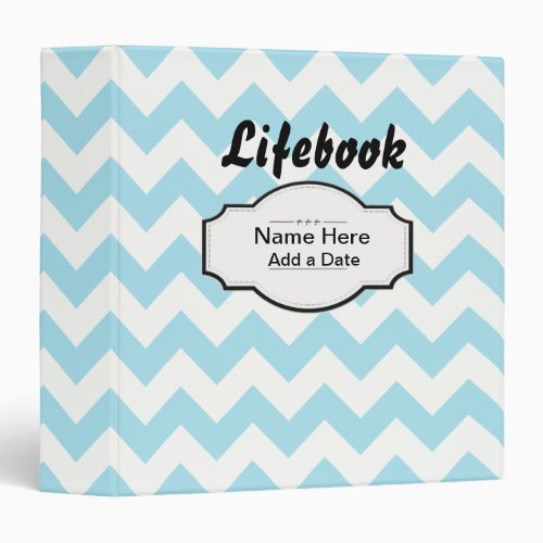 Chevron Lifebook Foster Care Adoption Binder