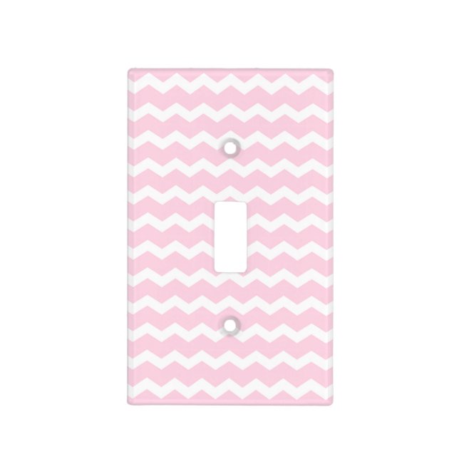 Chevron Light Switch Cover (Front)