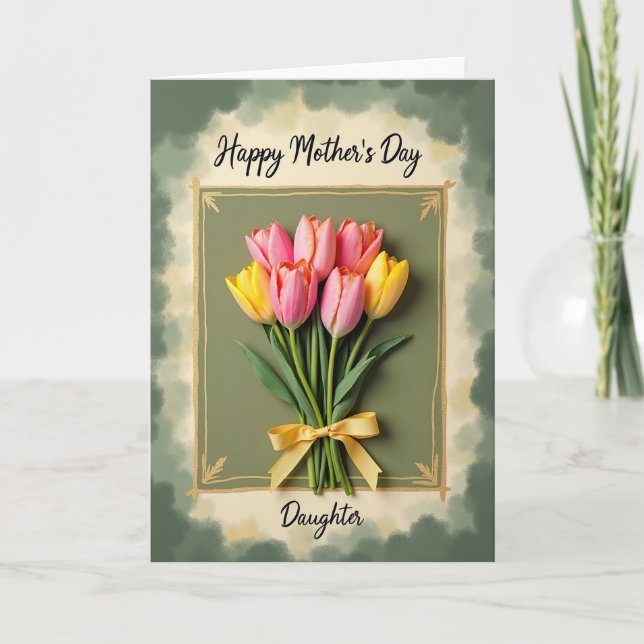 Chevron Loving Mothers Card (Front)