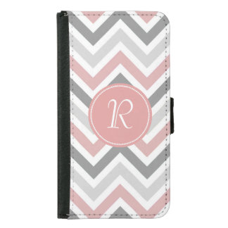 Chevron Monogram Samsung S5 Wallet Case