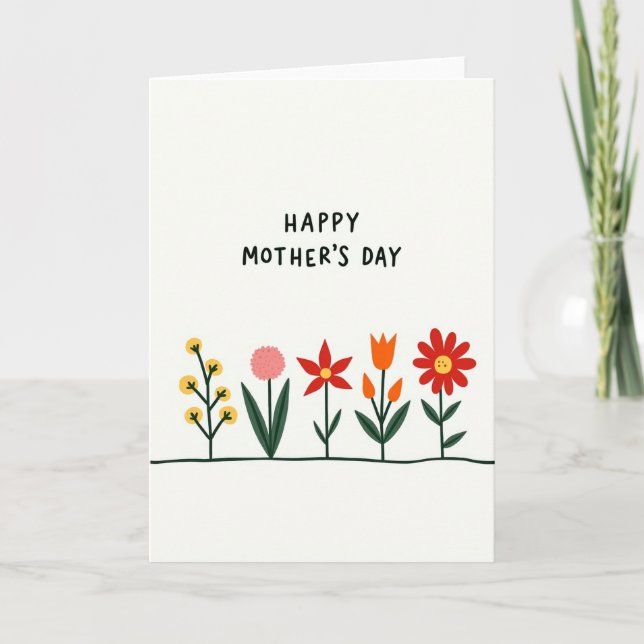 Chevron Mothers Love Card (Front)