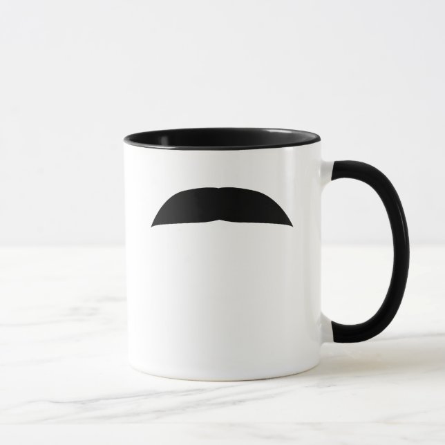 Chevron Mustache Mug (Right)