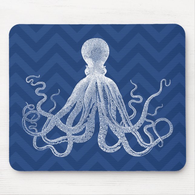 Chevron Octopus DK Mouse Pad (Front)