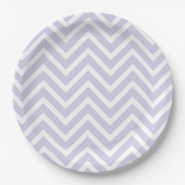 Chevron Paper Plates (Front)