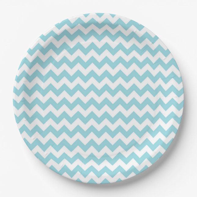 Chevron Paper Plates (Front)