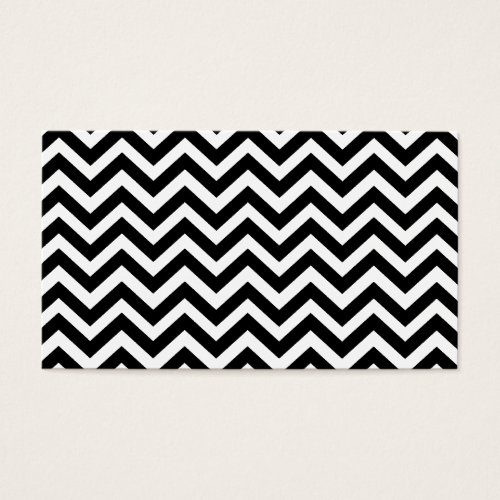 Chevron Pattern Business Card Template