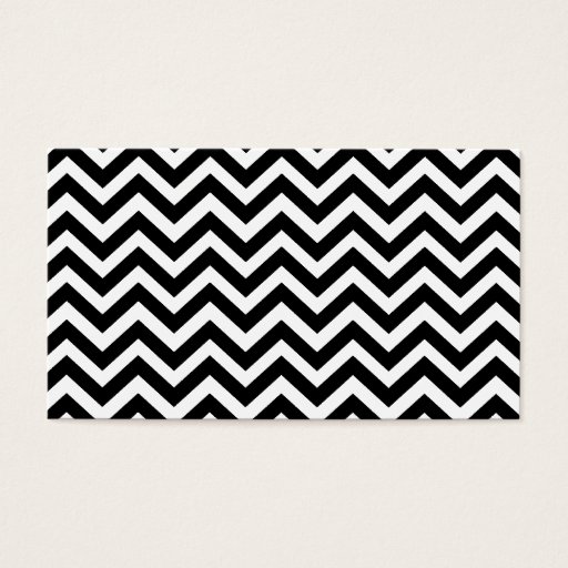 Customizable Chevron Pattern Business Card Template