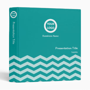 Chevron Pattern 2 Presentation Binder